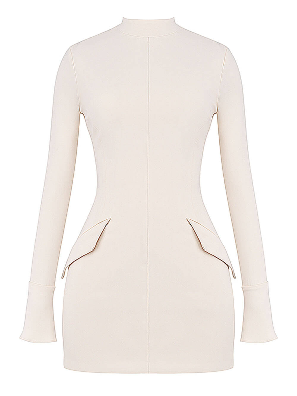 Cream Mini Dress
