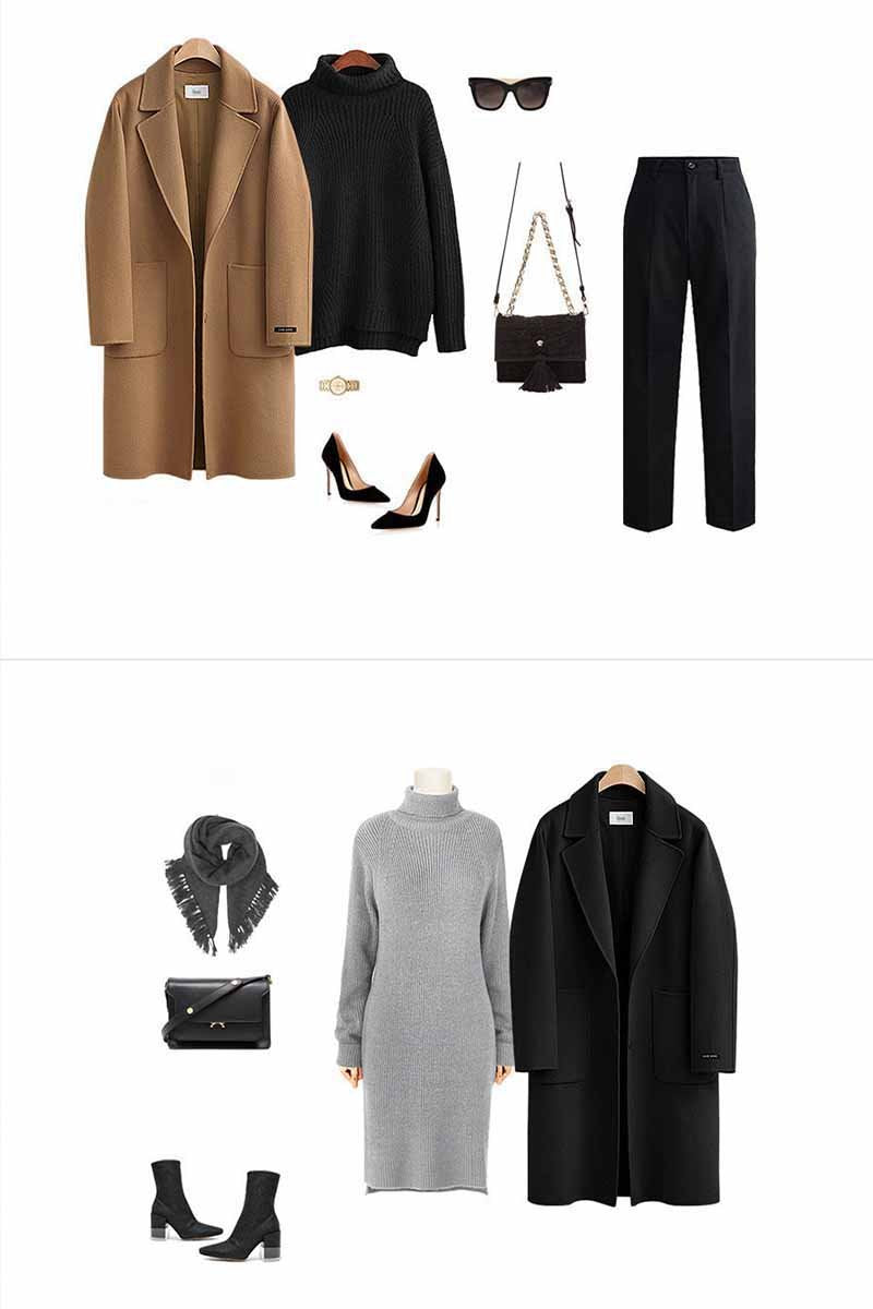 Loose Thick Color Coat
