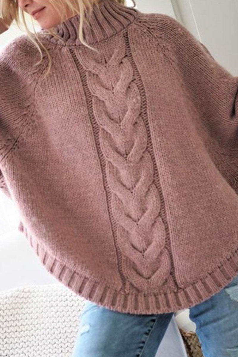 Sweet Turtleneck Sweaters(6 Colors)