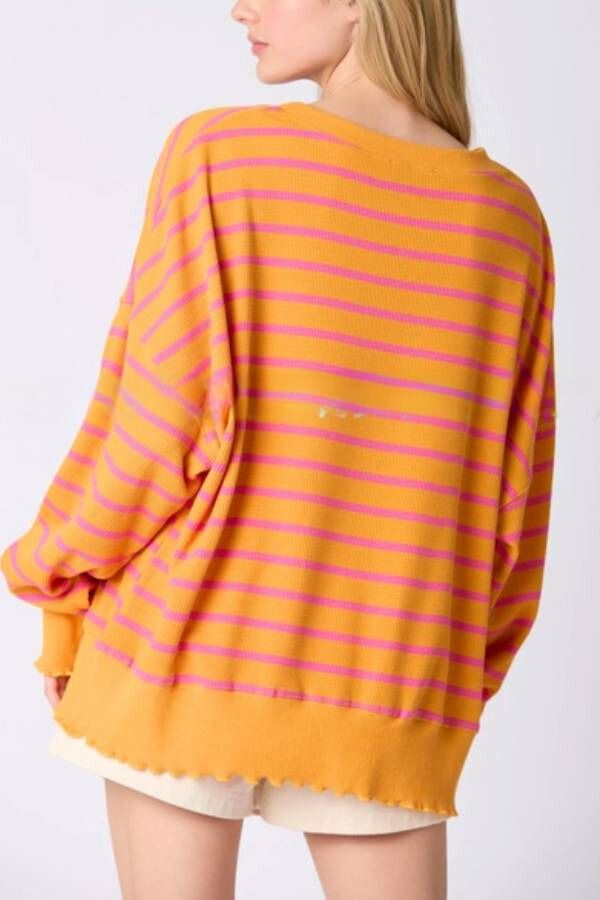 Halloween Ghost Embroidered Sweater Loose Top