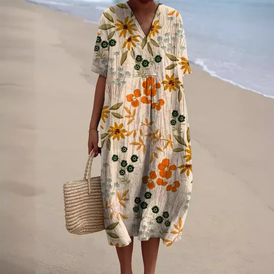 Gabriela - Bloom Themed Dress