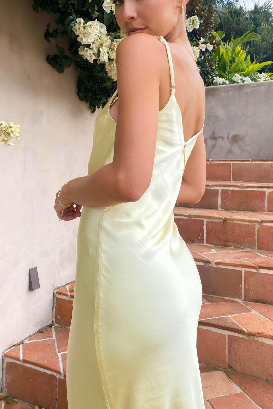 Backless Fishtail Maxi Dress