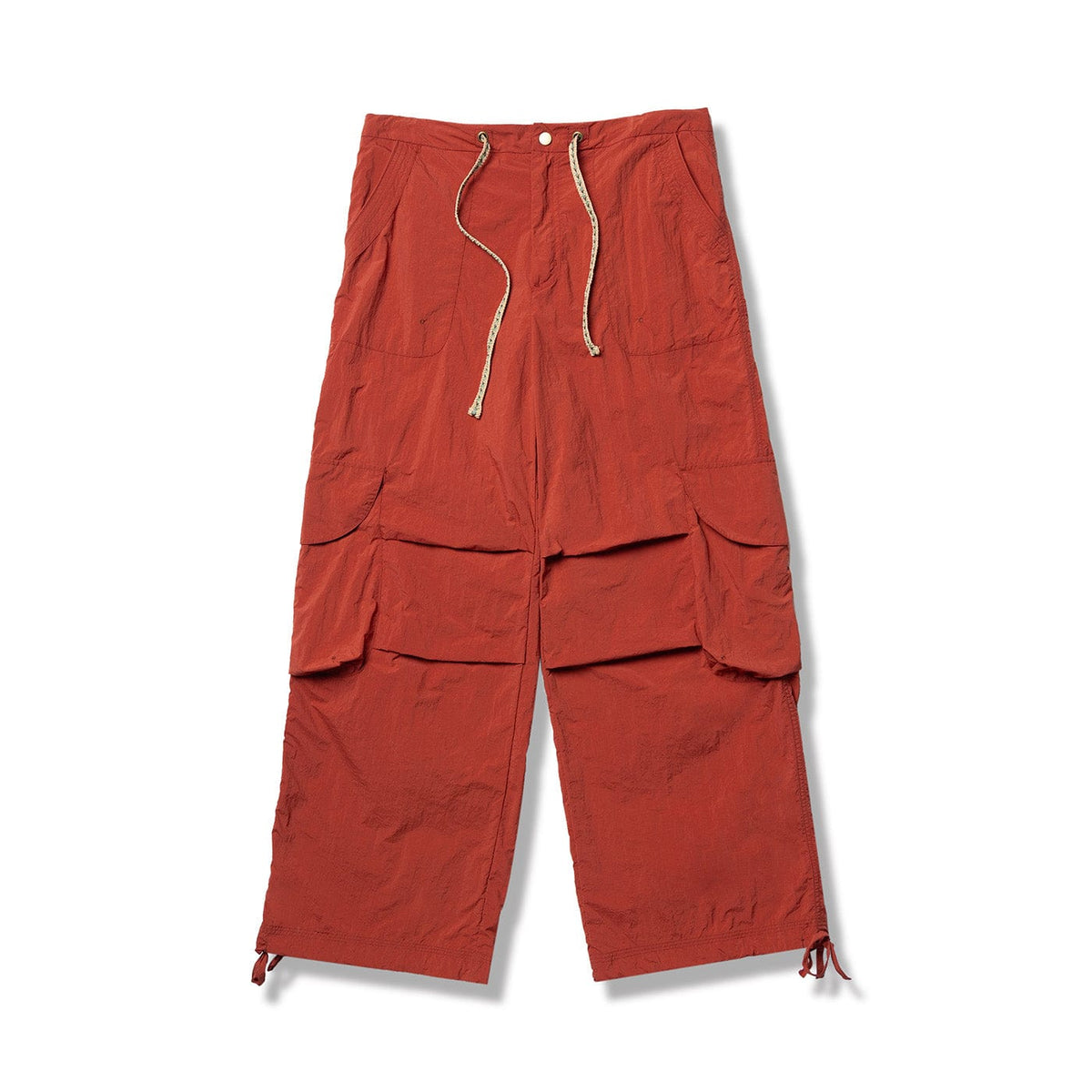 Multiple Pocket Wide-leg Cargo Pants
