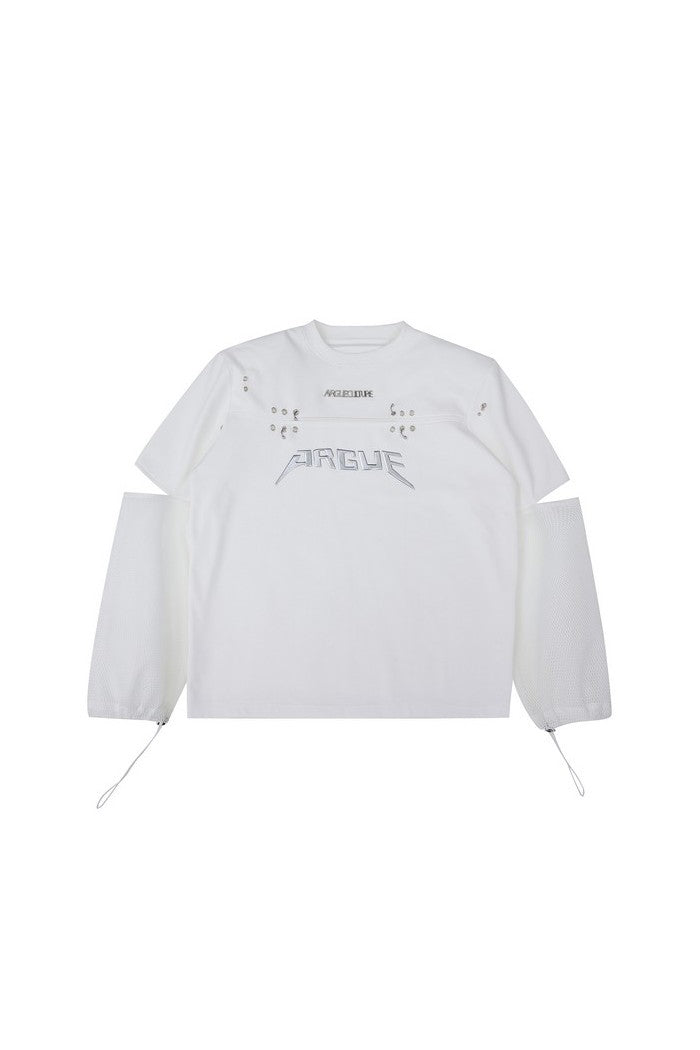 Two-piece Logo Mesh T-shirt