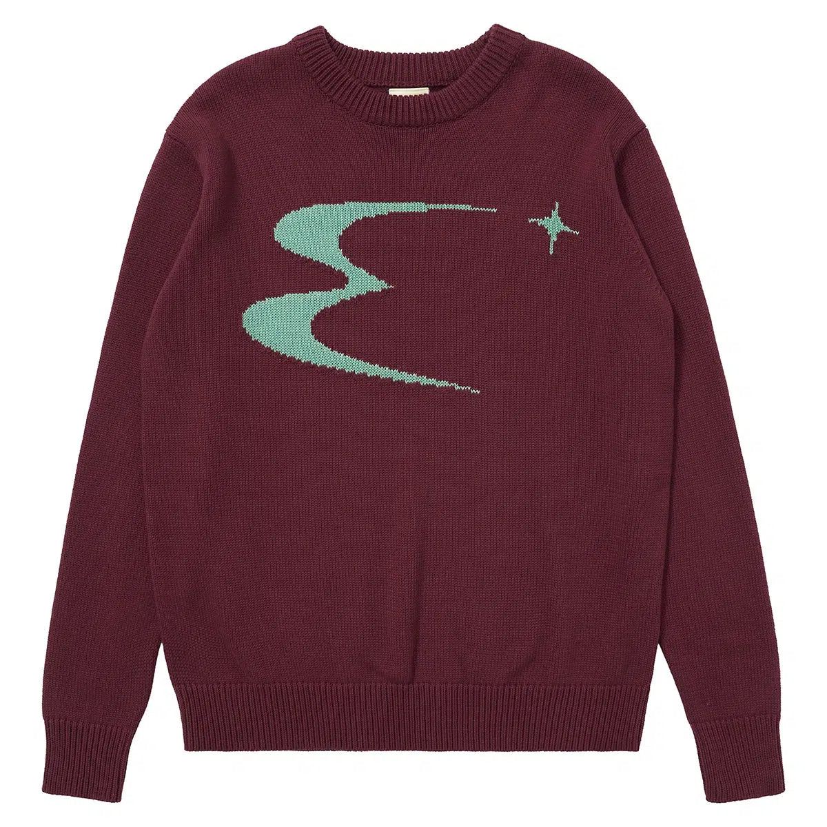 Sweater With Contrast Logo