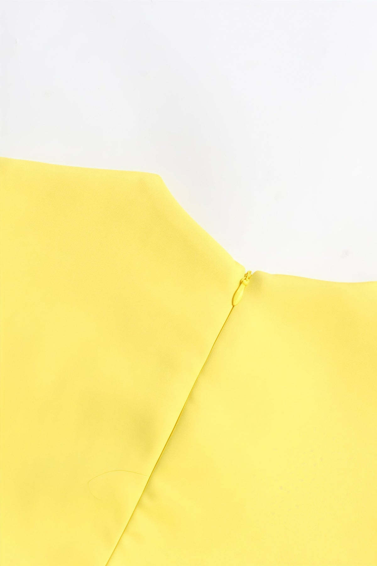 Garrisf Yellow 3d Mini Dress