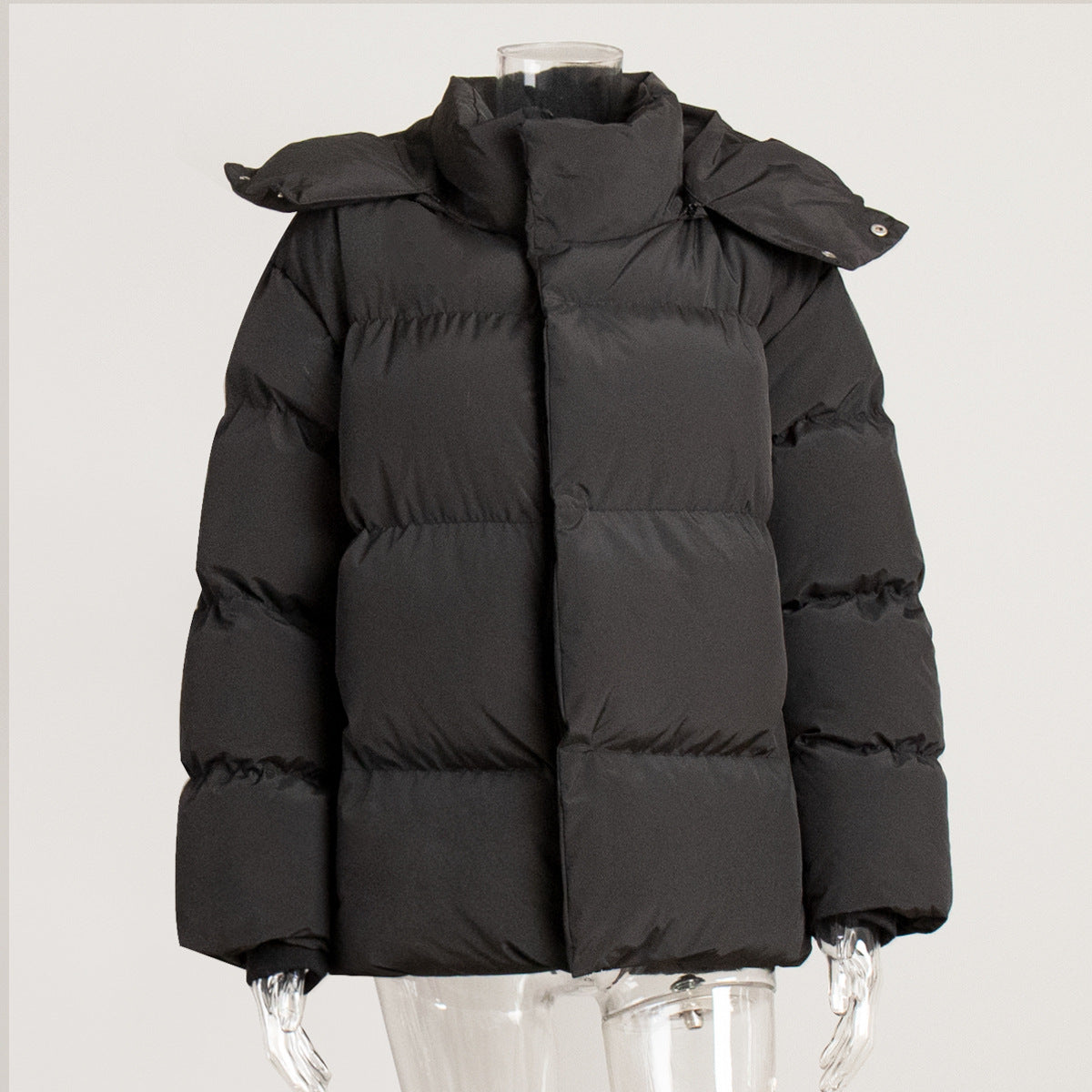 Lilyth Oversized Hooded Quilted Coat