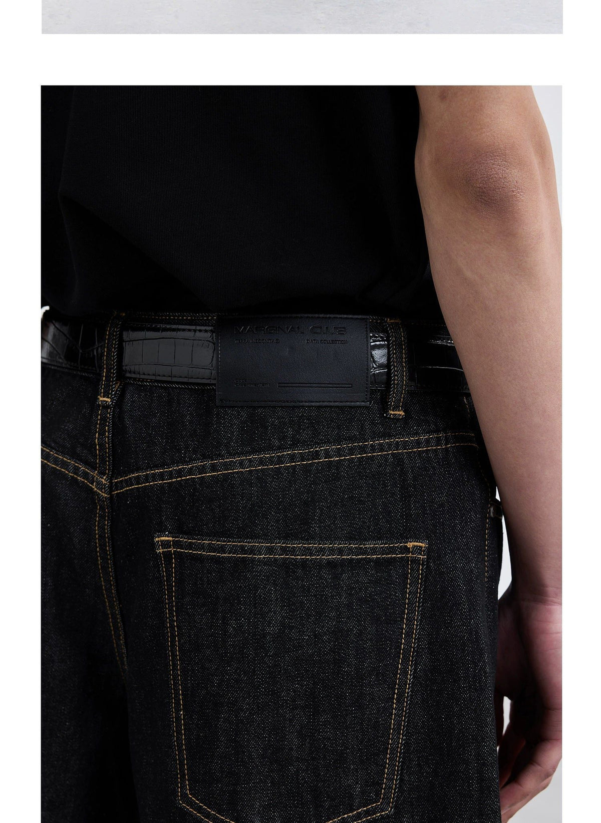Wide Leg Denim Shorts