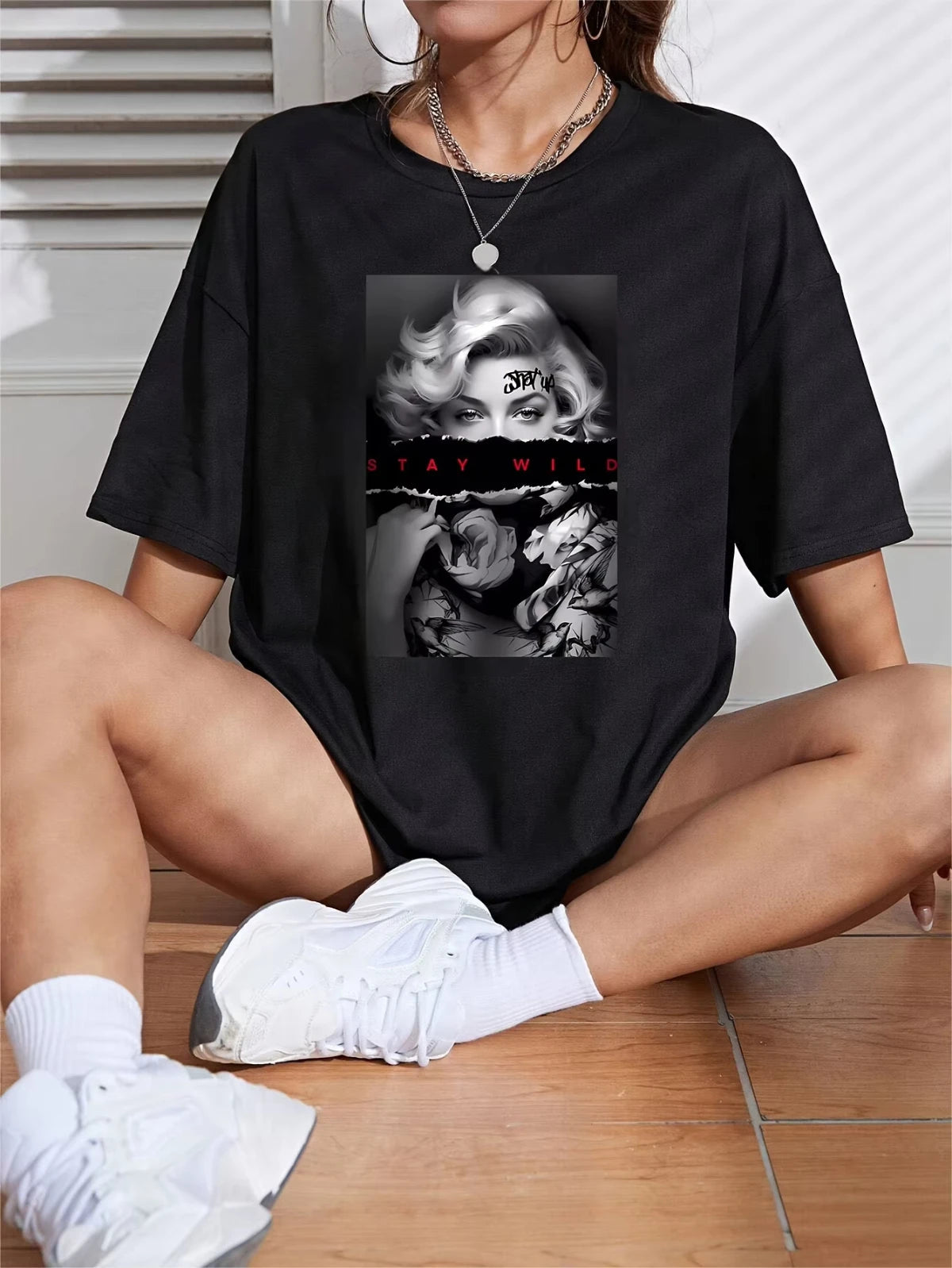 Geometric T-shirt