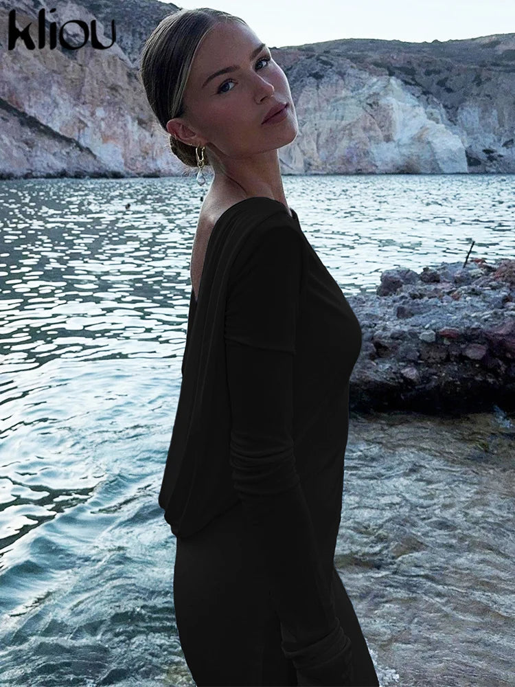 Swing Backless Maxi Dress