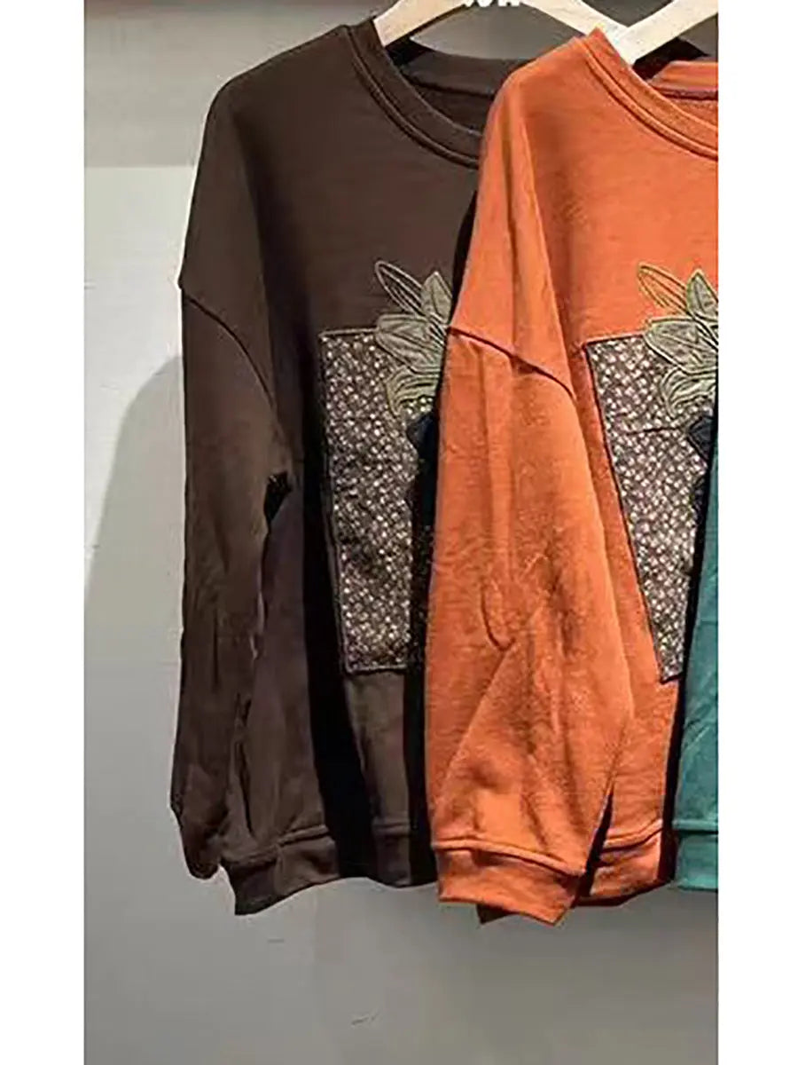 Lily Embroidery Sweatshirt