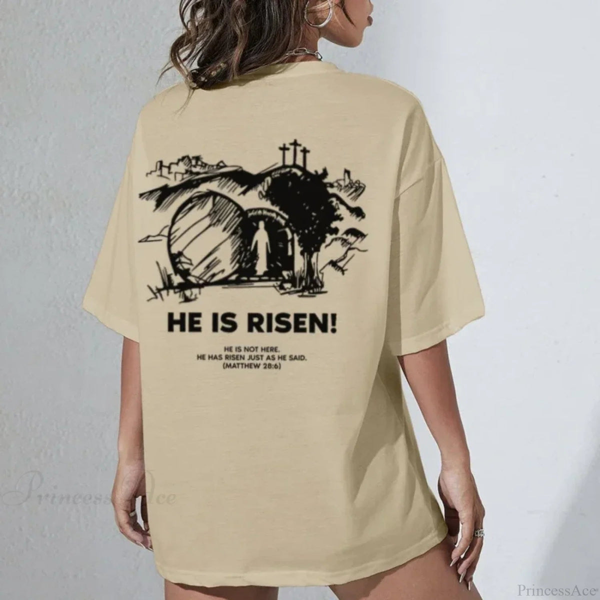 Aster Back Print T-shirt