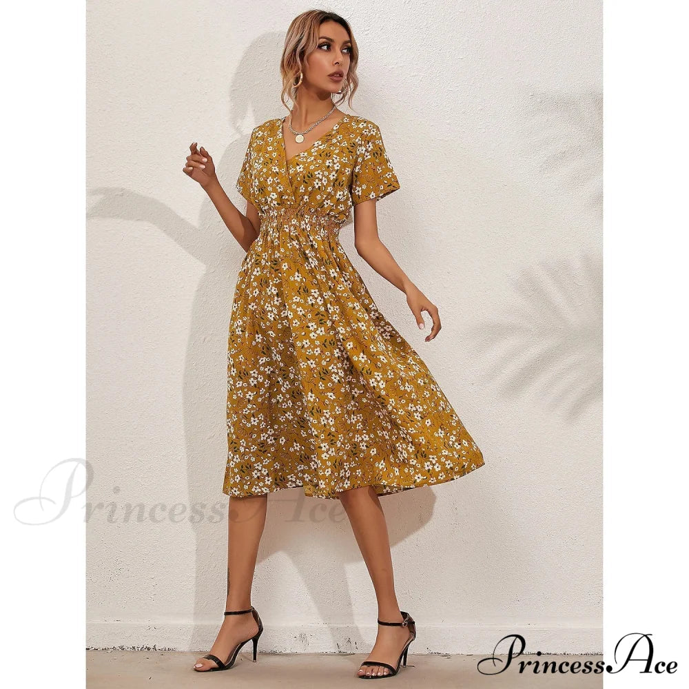 Loose Midi Dress for