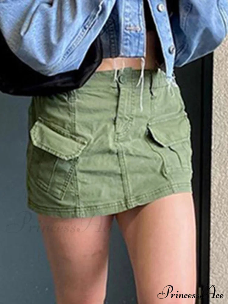 Cargo Loose Graceful Fit Skirts