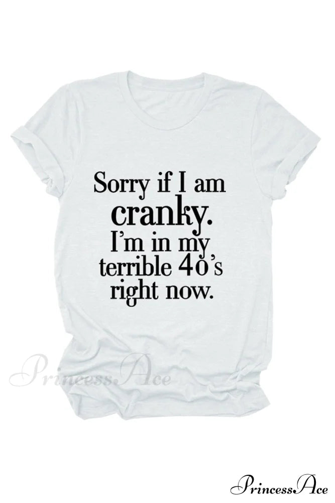 Cranky Patterned T-shirt