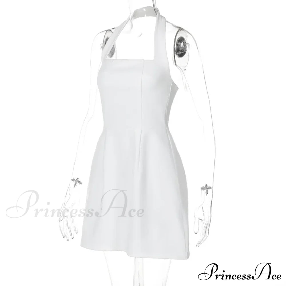 Halter Stylish Mini Dress