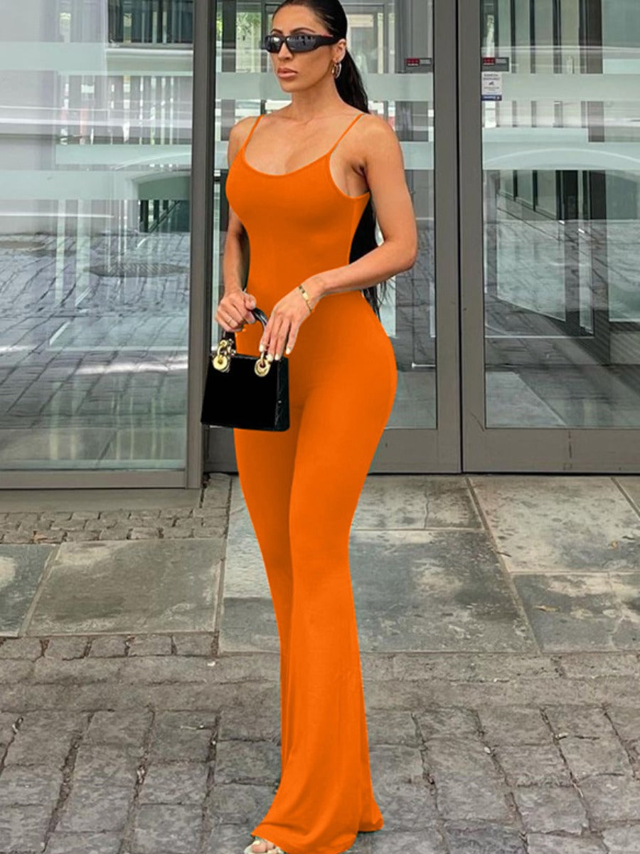 Basics Cami Skinny Flared Jumpsuit Ar5049