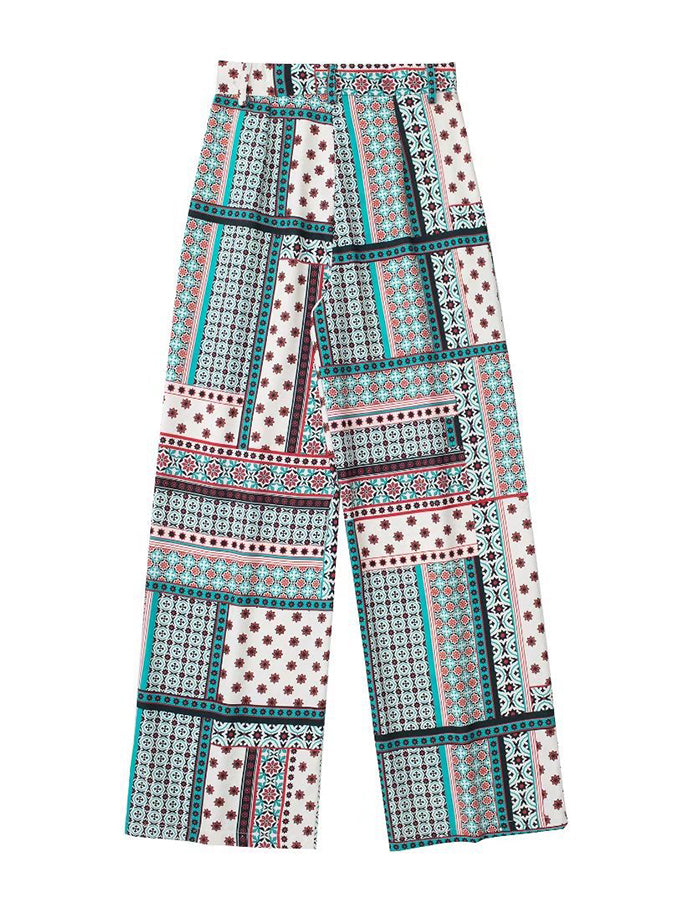 Printed Blazer and Pants Sets
