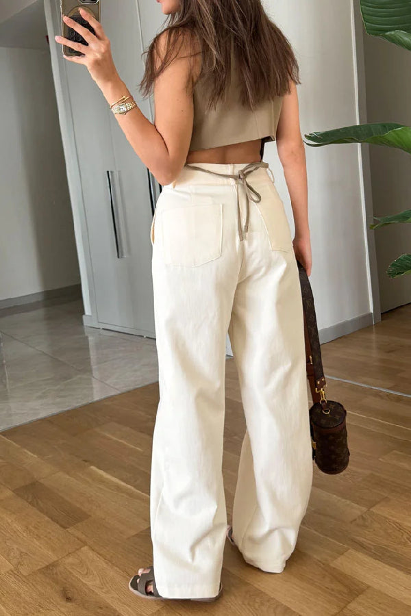 Lasel Vest & Pants Two-piece Set