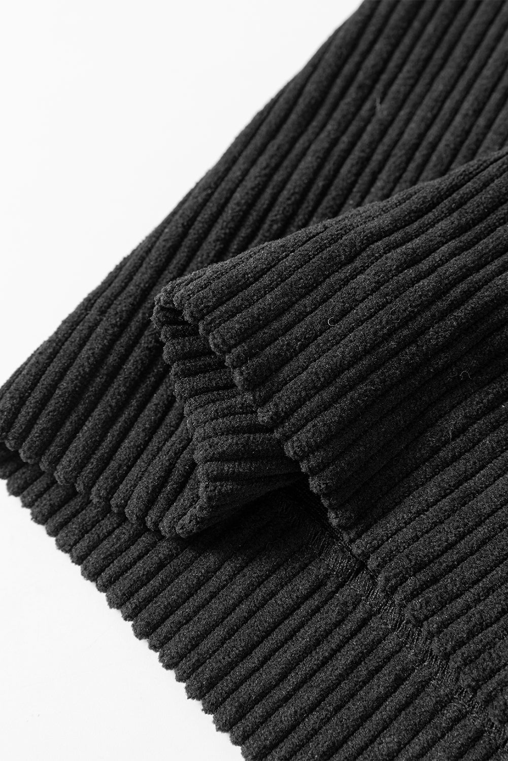 Color Pocketed Corduroy Overall