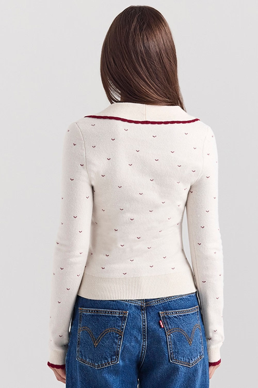 French Boucle Cardigan