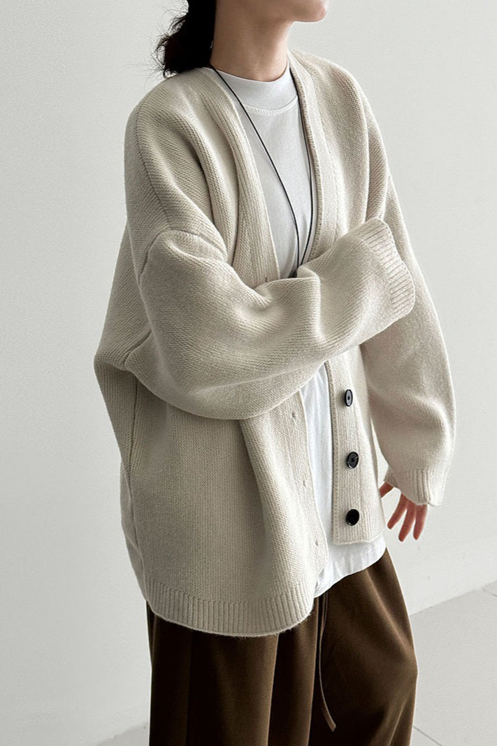 Relaxed Fit Cardigan