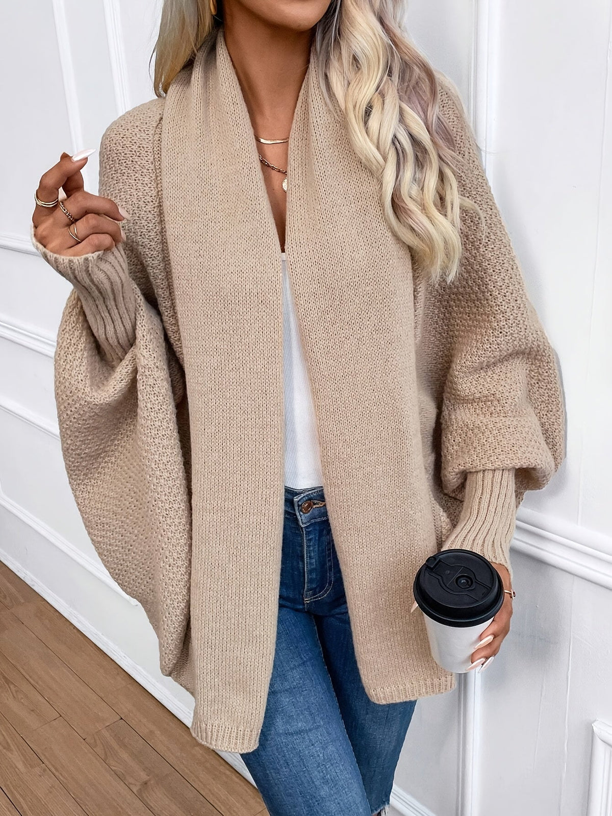 Zinnia - Batwing Knit Cardigan