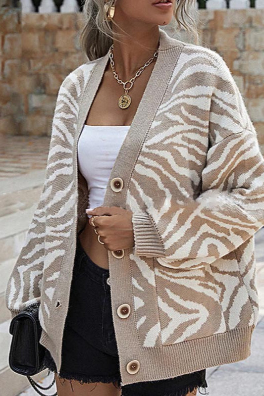Knit Animal Style Cardigan