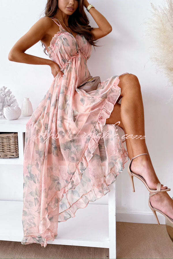 Pier and Dear High Low Midi Dress