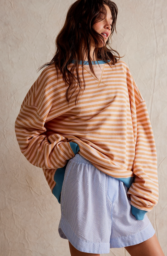 Linda - Oversized Striped Sweater