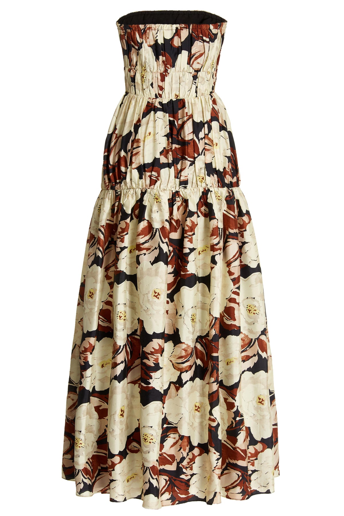Frill Sleeveless Midi Dress