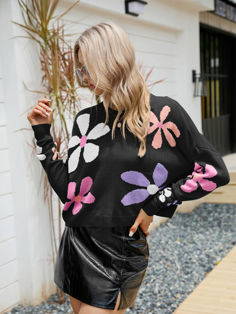 Sweet Loose Crewneck Sweater