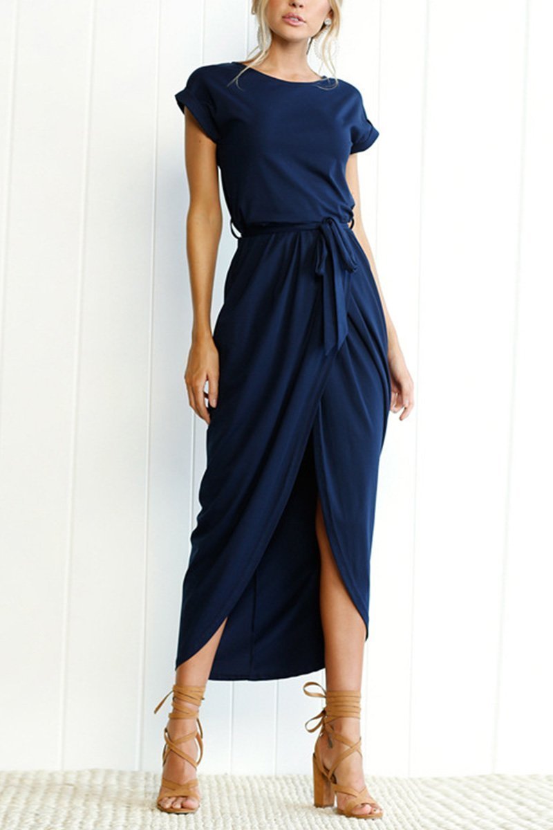 Color Essential Grace Midi Dress(4 Colors)