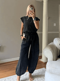 Backless Corset Jumpsuit
