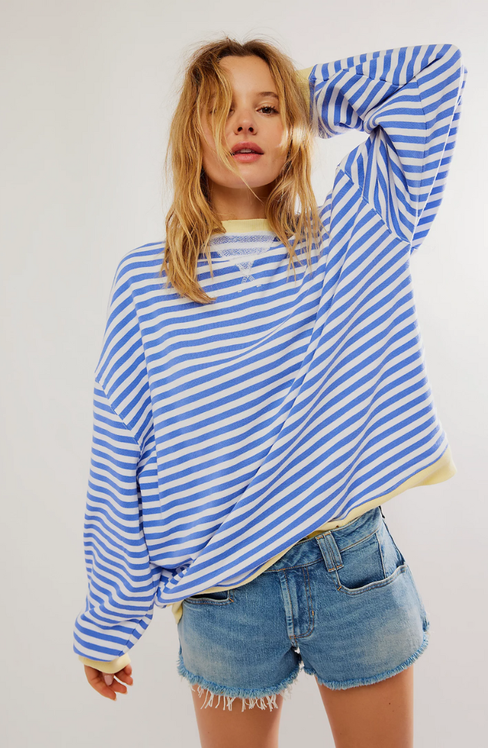Linda - Oversized Striped Sweater