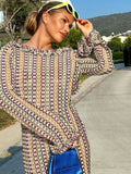 Maxi Dress Holiday Beach- Brown