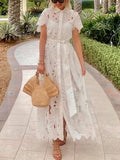 Lace Cardigan Dress