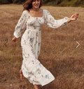 100% Cotton White Maxi Dress