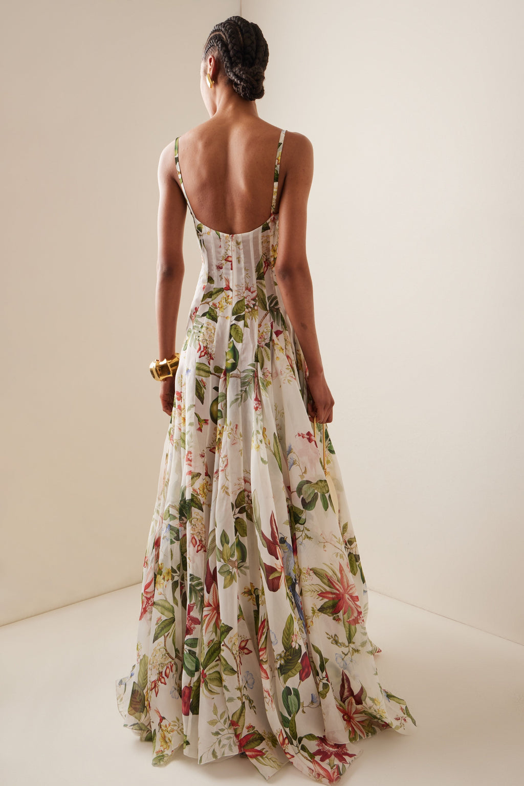 Ruched Sweetheart Neck Maxi Dress