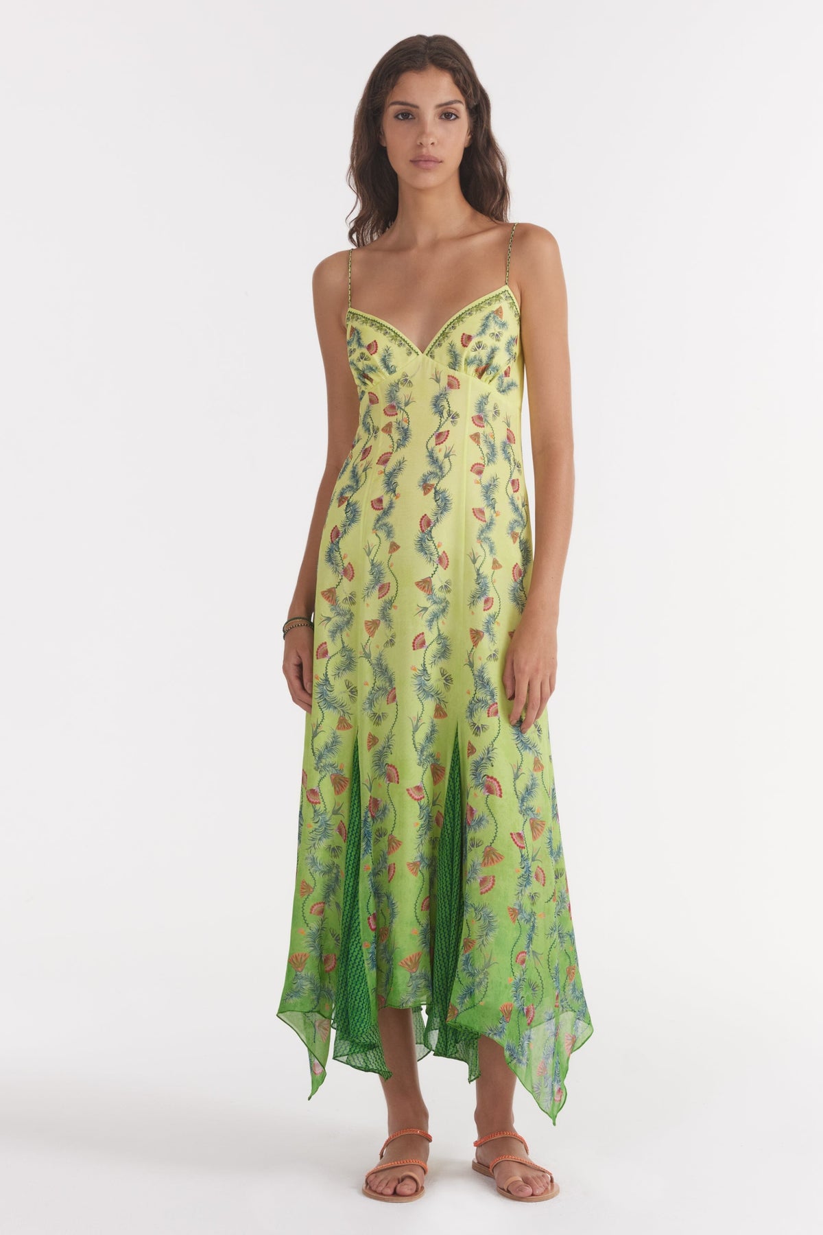 Sweetheart Neck Sleeveless Midi Dress