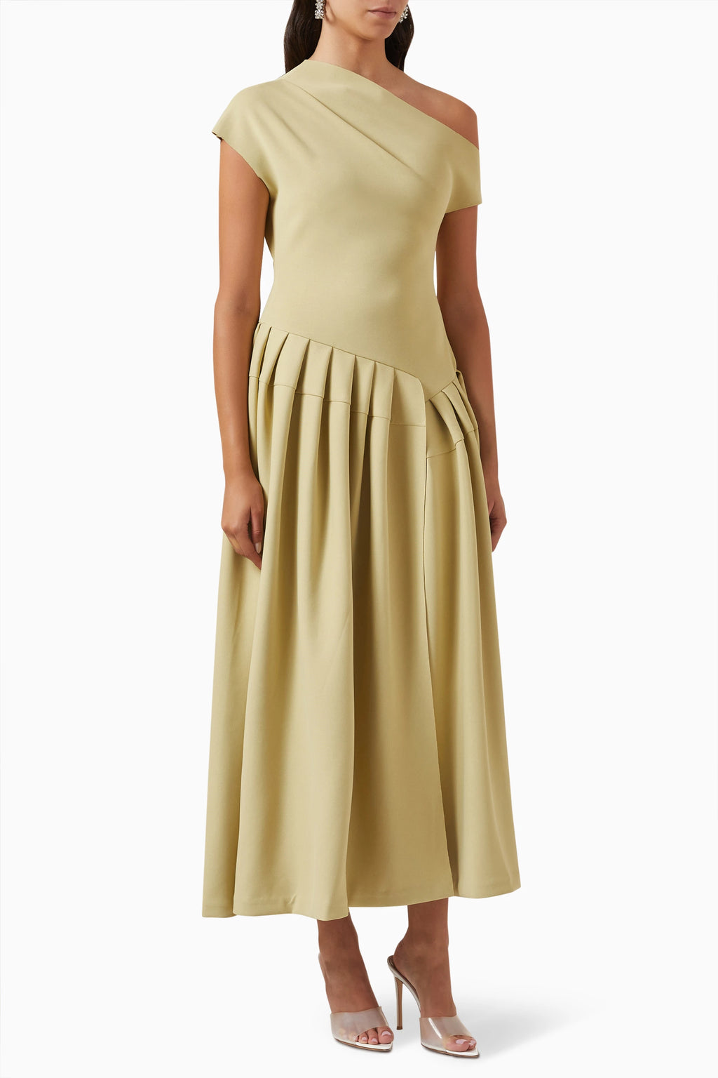 Short Sleeve Midi Dress