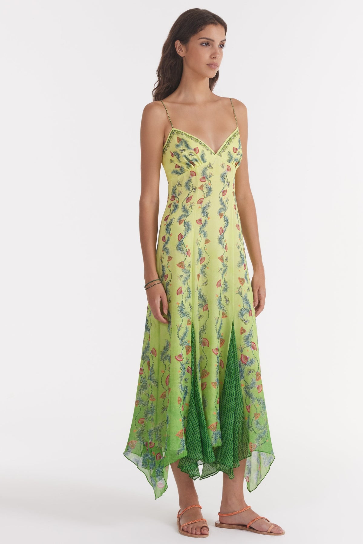 Sweetheart Neck Sleeveless Midi Dress
