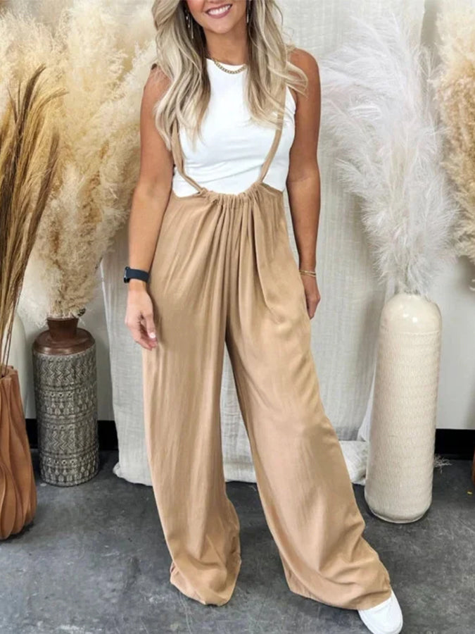 Wide-leg Pants Jumpsuits