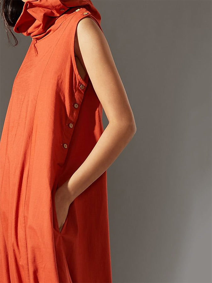 Sleeveless Loose Jumpsuits