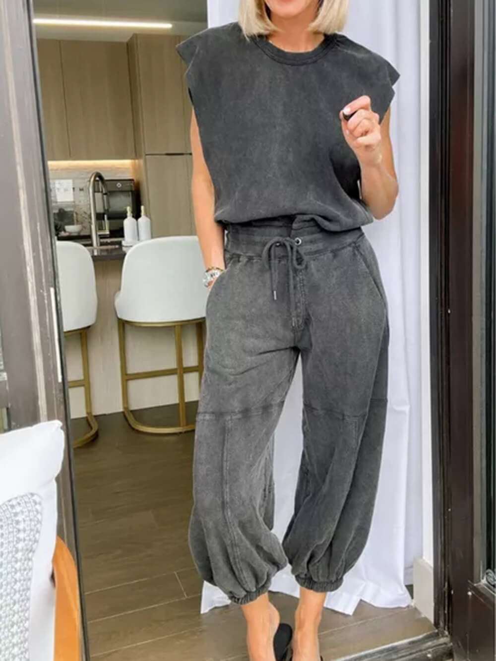 Backless Corset Jumpsuit