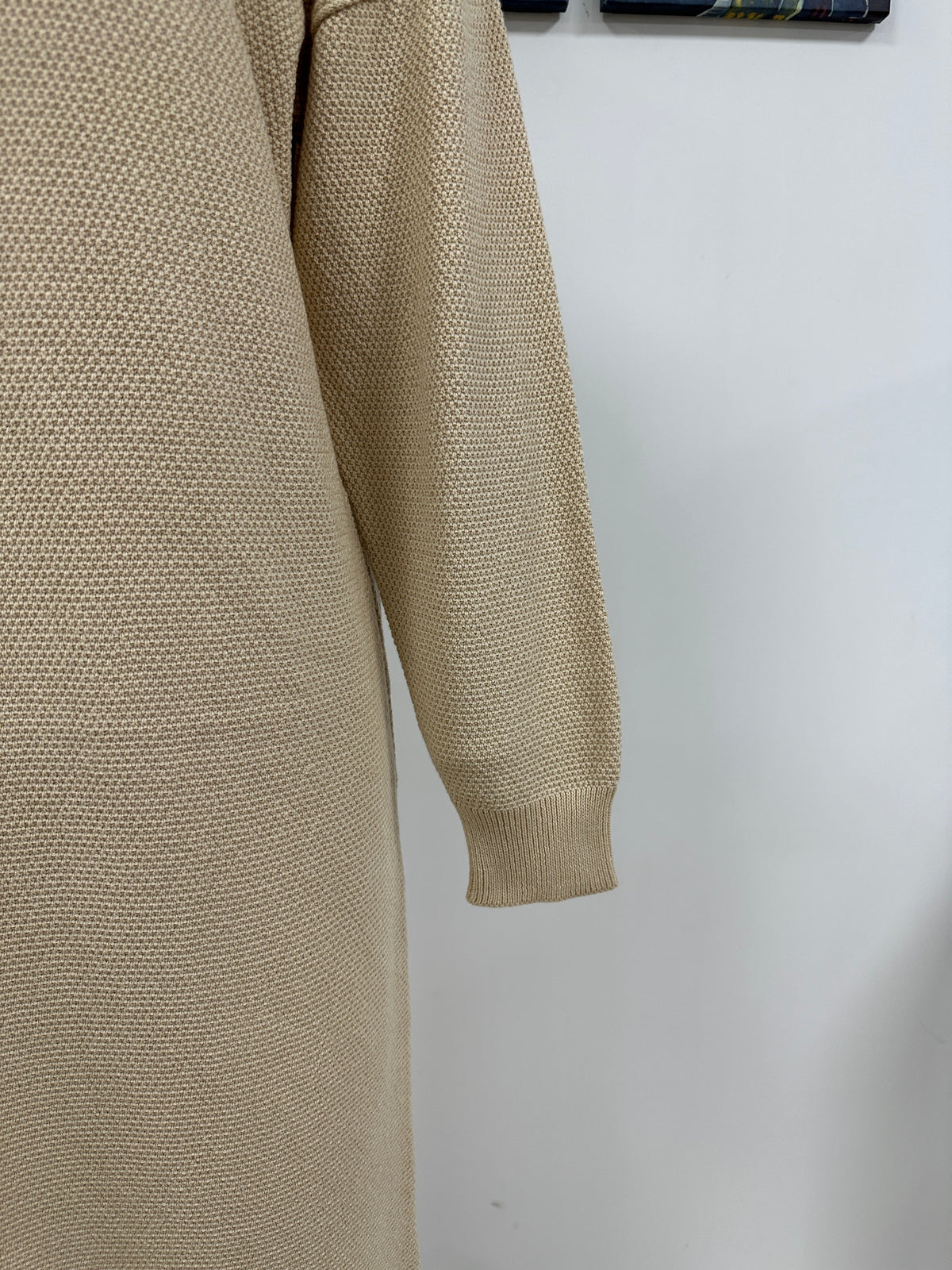 Autumn Winter Button Knitwear Dress Office Sweater
