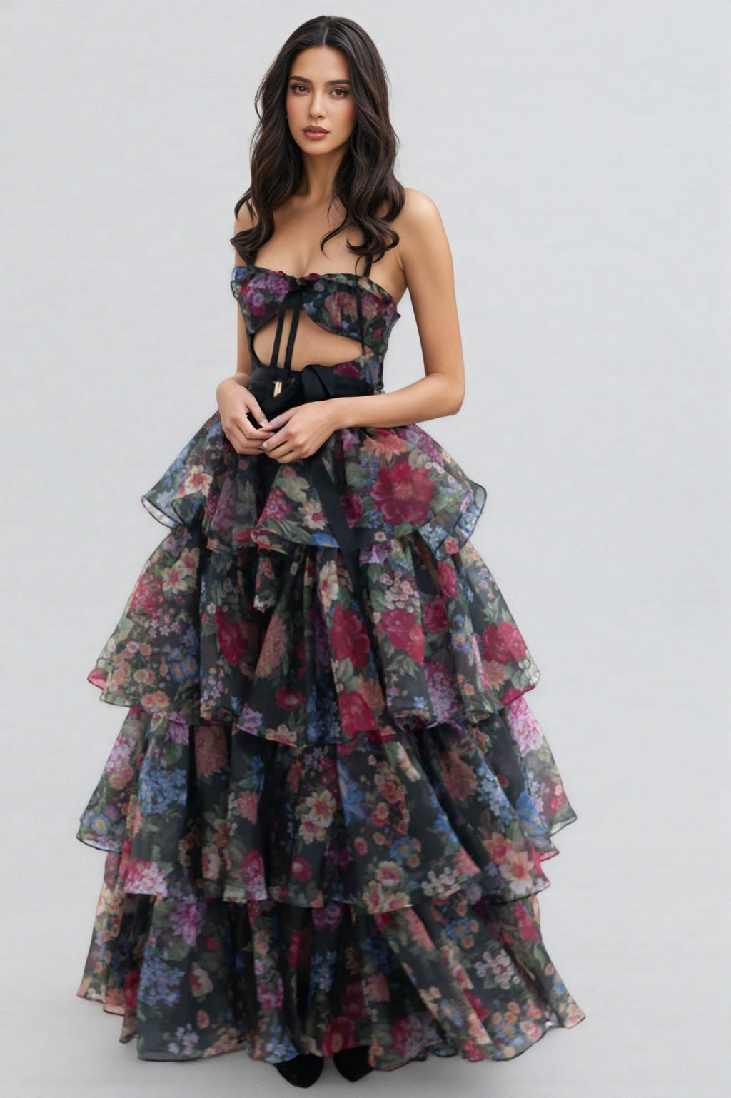 Jary Strapless Maxi Dress