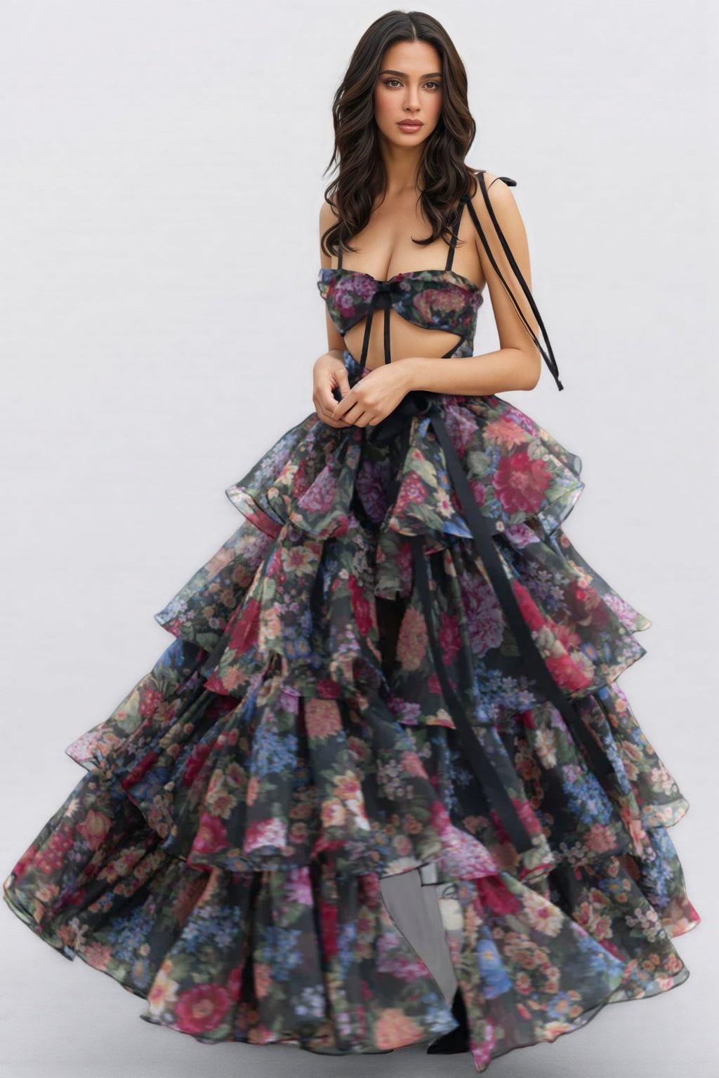 Jary Strapless Maxi Dress