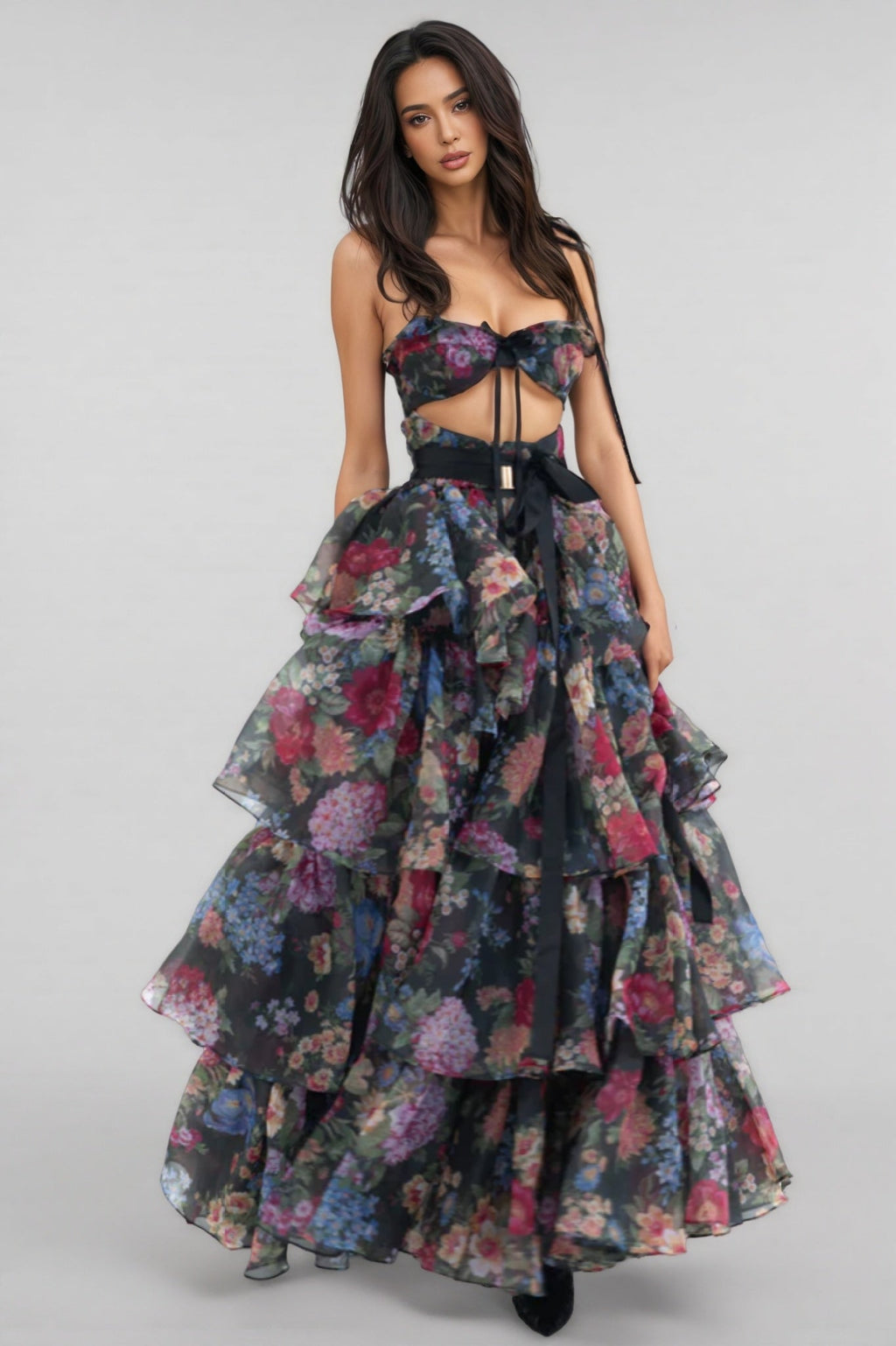 Jary Strapless Maxi Dress