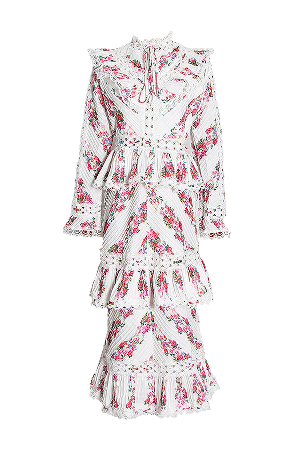 Morse Pink Midi Dress